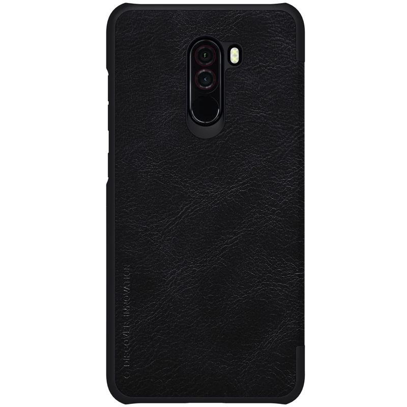 Чехол для Xiaomi Pocophone F1 серия Nillkin Qin Роскошный чехол телефона Poco откидной кожаный