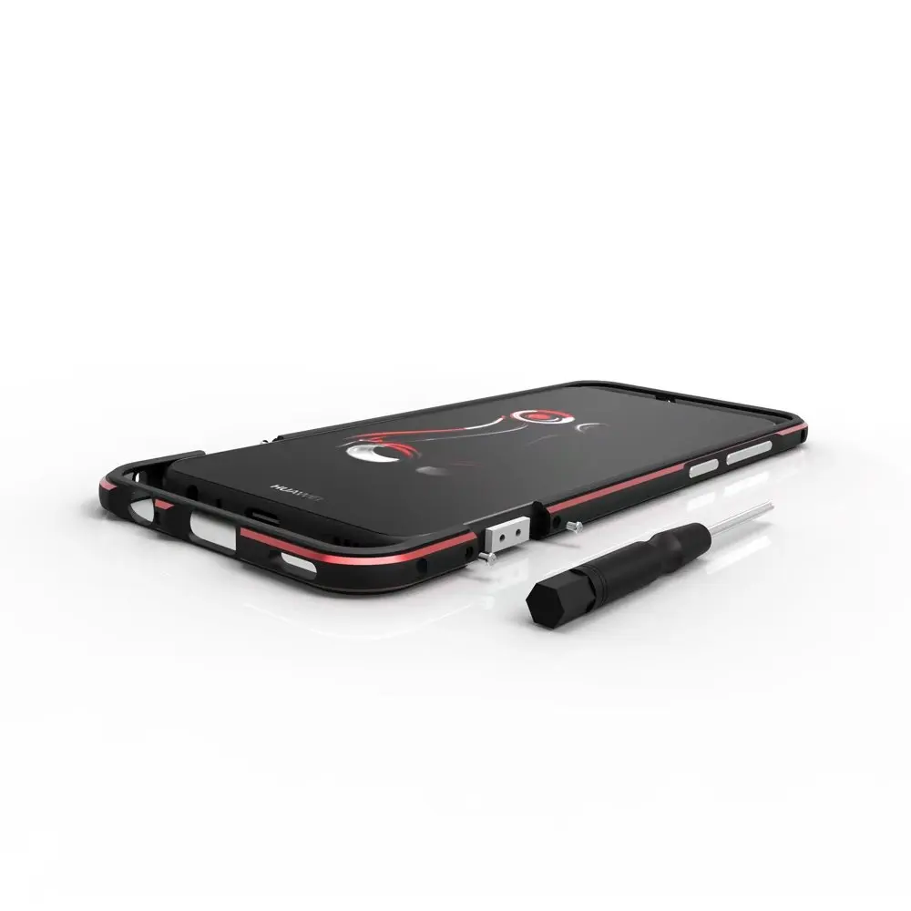 Ультратонкий защитный чехол алюминиевый бампер с рамкой для Huawei Nova 2 Plus /