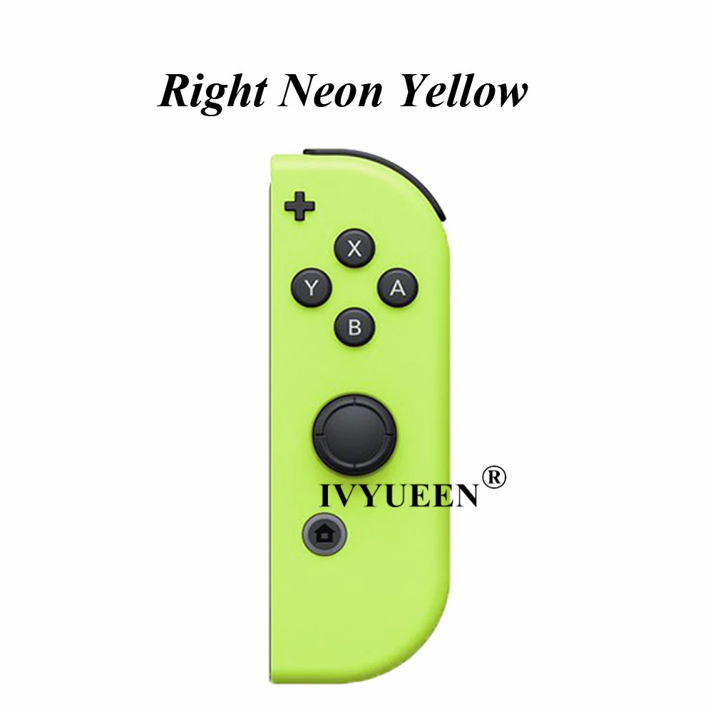 IVYUEEN/сменный чехол-накладка для пульта дистанционного управления Kind Switch NS Joy-Con, чехол для контроллера JoyCons, зеленый, розовый, белый, запасные части