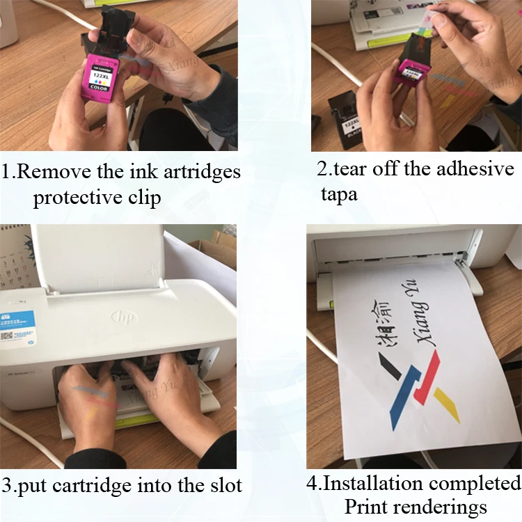 27XL 28XL Refilled Ink Cartridge Replacement For HP 27 28 XL for HP Deskjet 450 450CI 5550 3420 3520 3550 3650 3740 3845