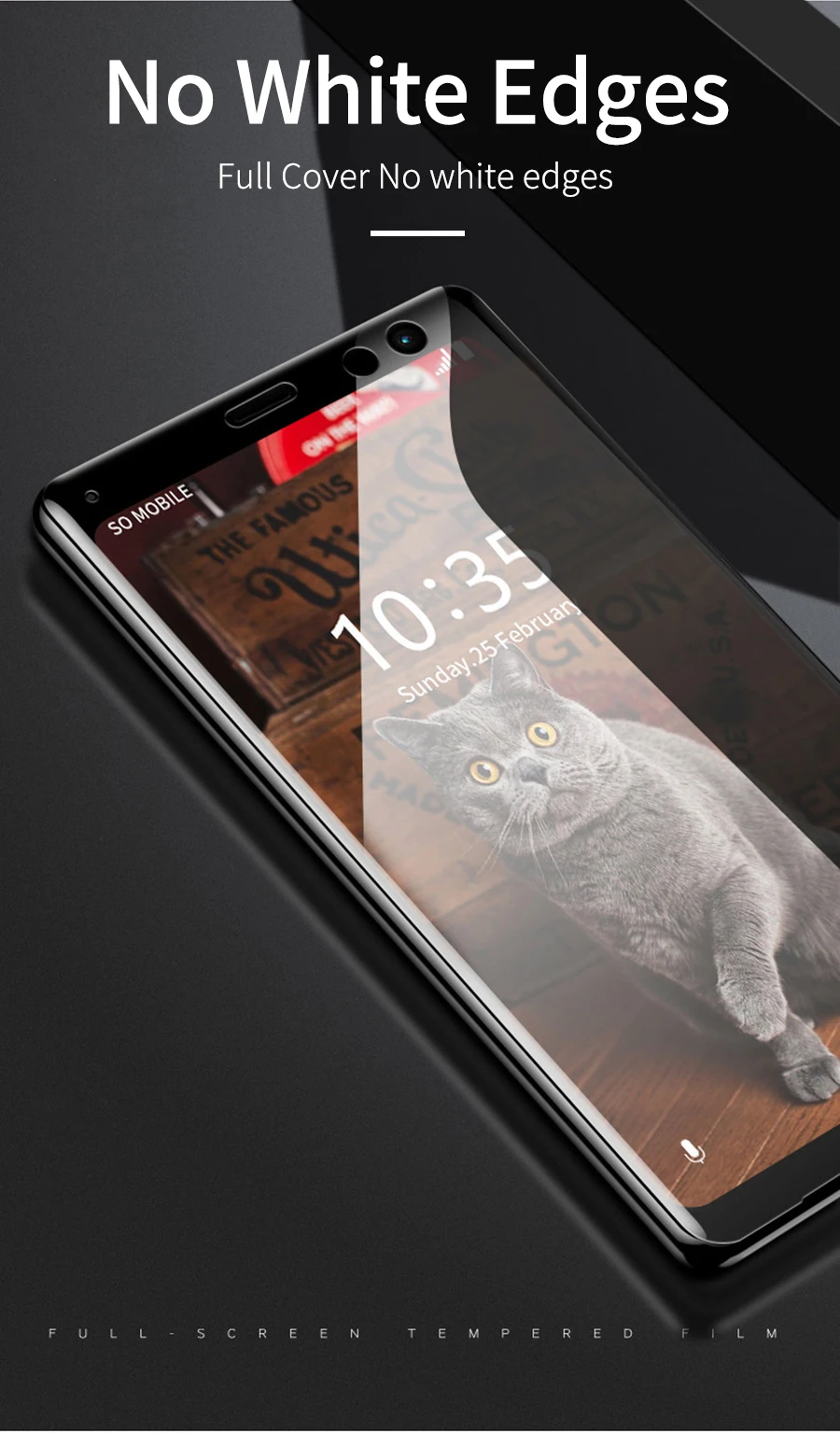 20D изогнутое закаленное стекло для sony Xperia XA XA1 XA2 Ultra X Compact XP XZ3 XZ4 XZ2 XZS изогнутая защитная пленка на весь экран