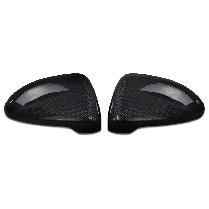 

Chromium Styling Adhesive tape Carbon Fiber Black Color Golf 7 Car Side Mirror Cover Caps