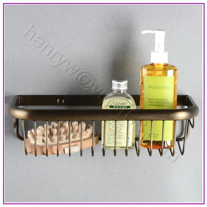 Аксессуары для ванной комнаты длина 30 см цвет бронзы|bathroom shelf|bathroom shelves bronzebathroom