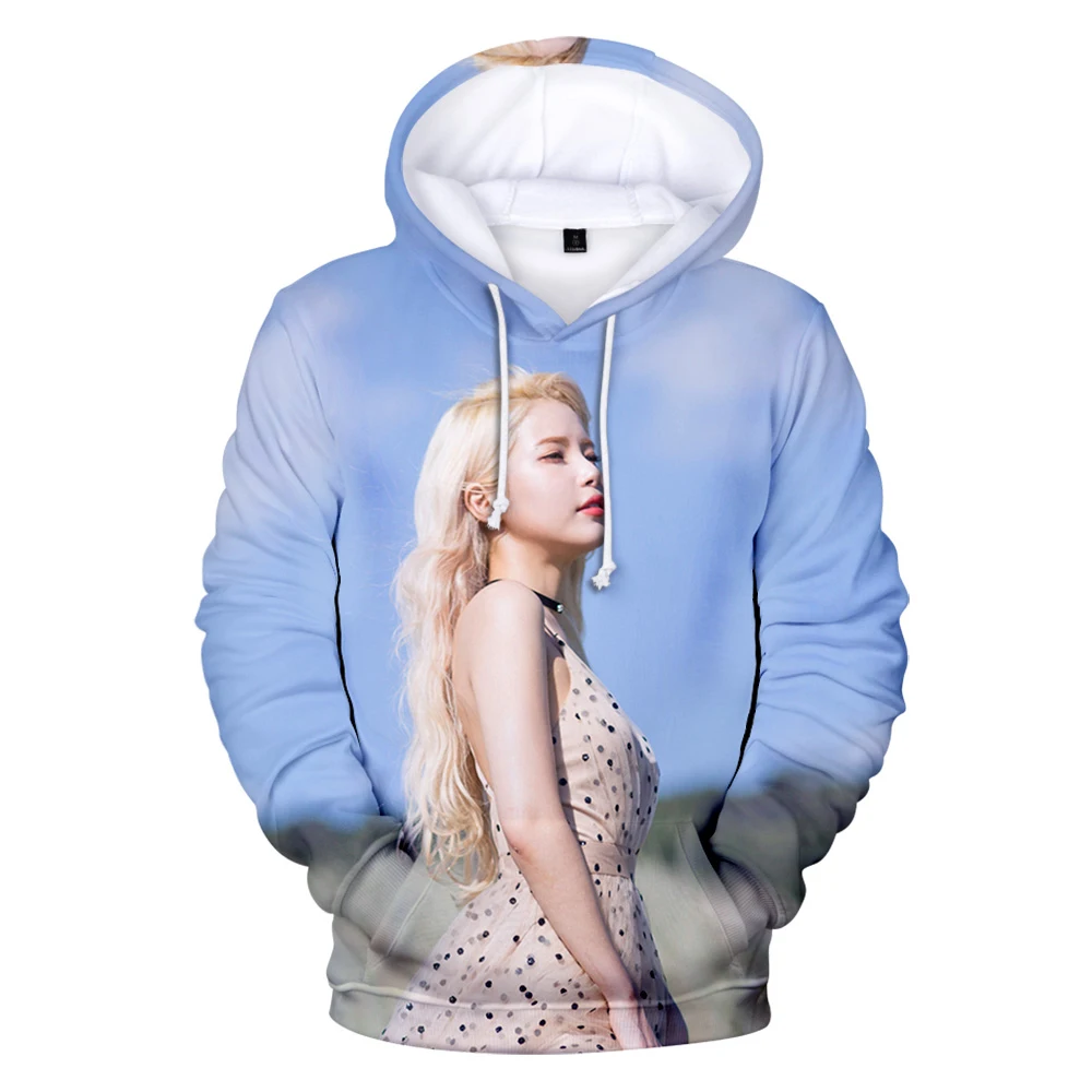 MAMAMOO 3D толстовки Новые Kpop Корейская Повседневная с длинным рукавом модная мягкая