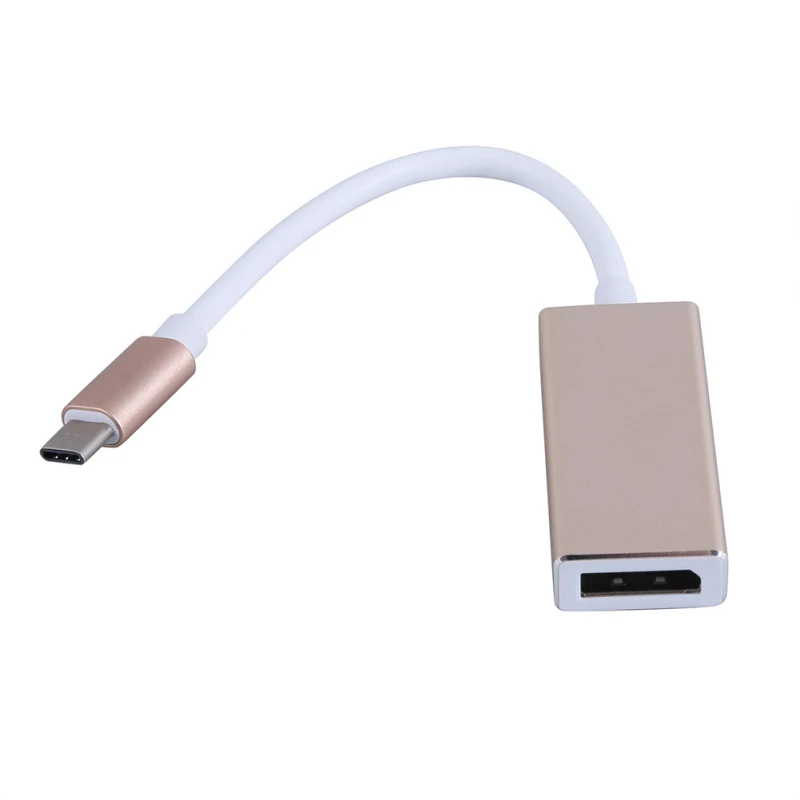 USB-C to DisplayPort Adapter USB 3.1 Type C DP converter Support 4K UHD 1080P for Macbook Pro 2015/2016/2017 | Электроника