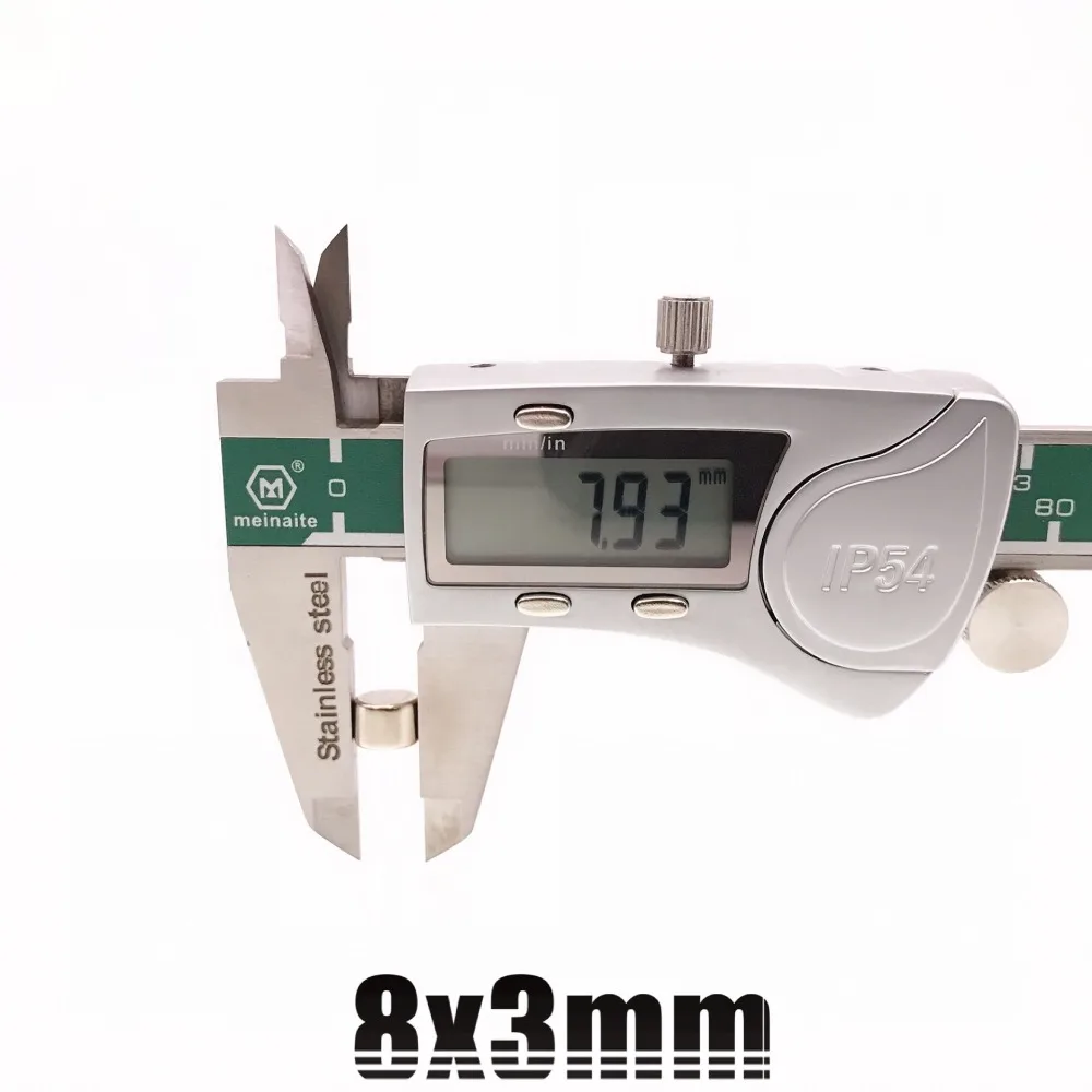20/50/100 шт 8 мм x 3 мм 8x3 Сильный Круглый Магнит 8x3 диск 8*3 Редкоземельные неодимовые новые художественные промыслы, соединение