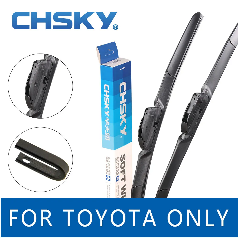 CHSKY Стеклоочистителей для Toyota Карола Camry Reiz RAV4 Highlander Prado Land Cruiser Crown|wiper blade|toyota wiper
