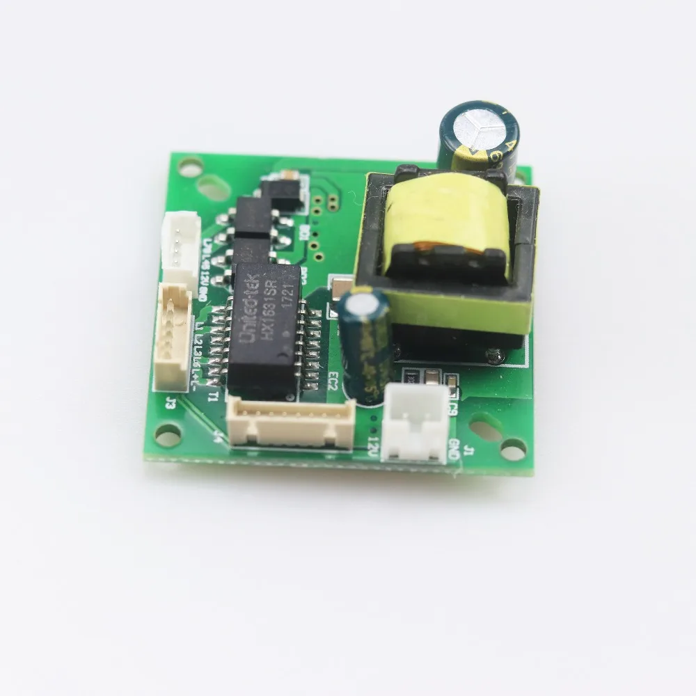 48 В до 12 В 1A безопасности Pcb CCTV сети IP камеры мощность Ethernet выход IEEE802.3af совместимый модуль PoE плата
