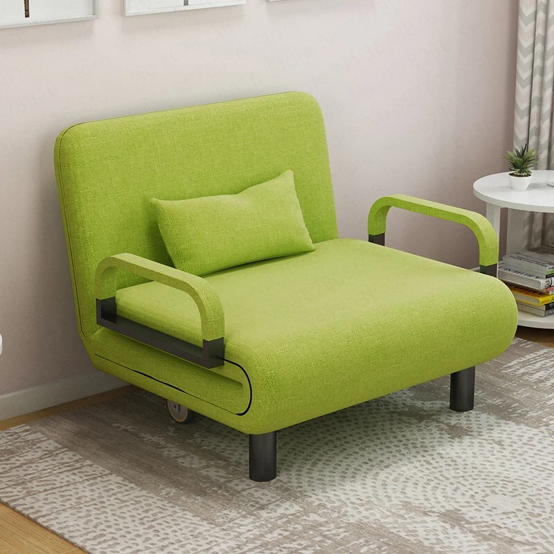 Диван-кровать для ленивых двойного назначения складная кровать для гостиной одноместная двойная многофункциональная простая складная кровать маленькая квартира