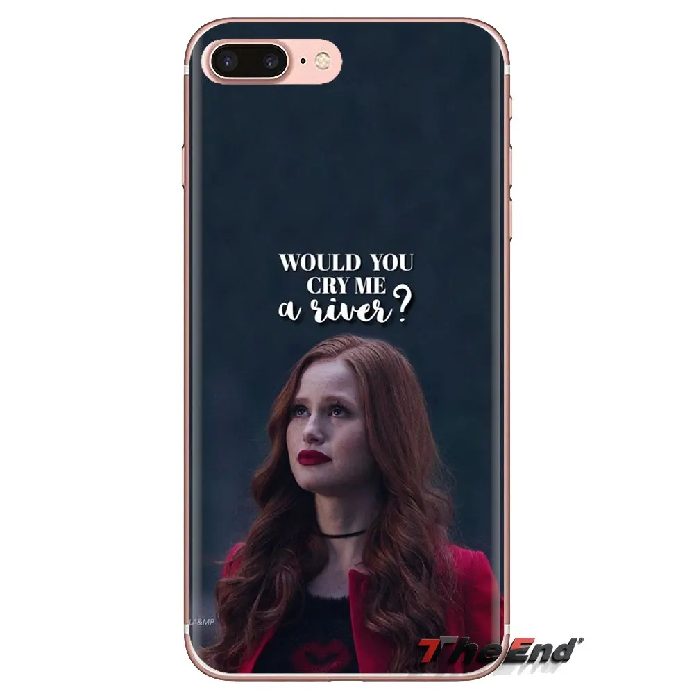 tv riverdale cheryl blossom Transparent Soft Shell Covers For iPod Touch Apple iPhone 4 4S 5 5S SE 5C 6 6S 7 8 X XR XS Plus MAX |