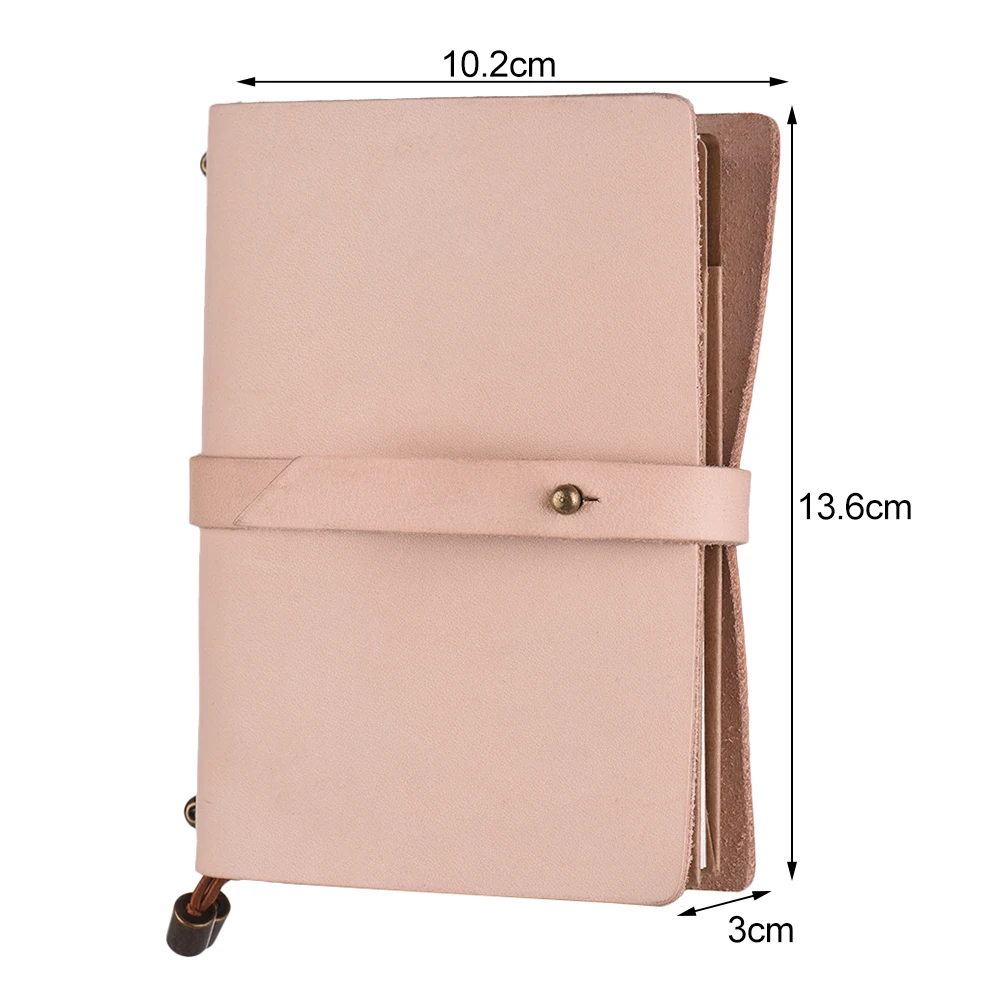 Кожаный блокнот для журнала на заказ винтажный многоразовый дорожный журнал