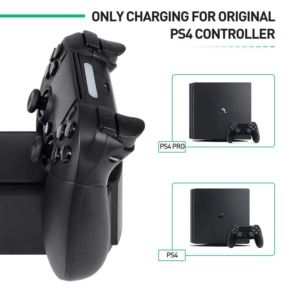 Cleswe зарядная станция GX04 Зарядная база для PS4/Slim/Pro контроллер | Электроника