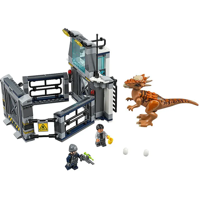 Bela мир Юрского периода Stygimoloch Breakout Строительный набор совместимых Legoings 75927
