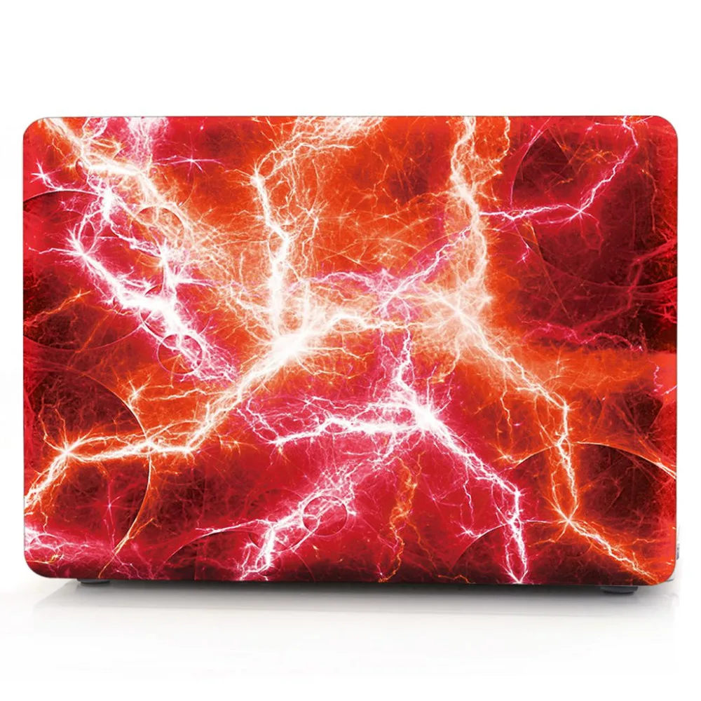 Цвет печати Жесткий Чехол для Apple MacBook Pro retina 13 15 Модные персональные Mac book Air 11 12 3