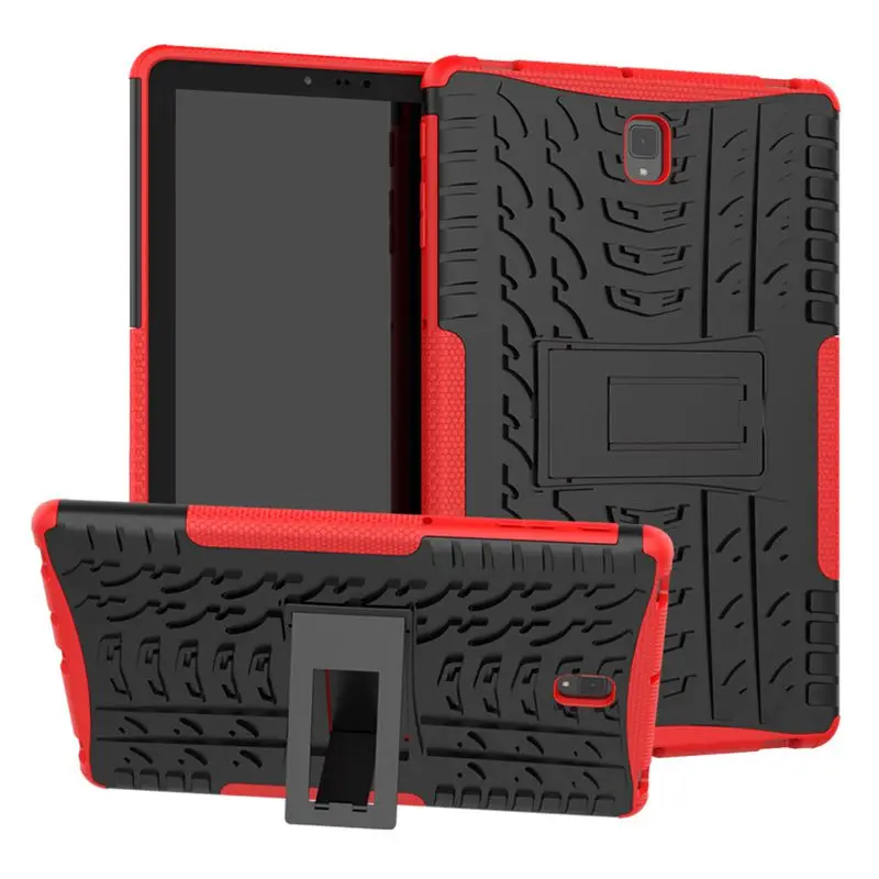 

For Samsung Galaxy Tab S4 10.5 2018 T830 T835 T837 Tough Impact Case Heavy Duty Armor Hybrid Anti-knock Silicon Hard Back Cover