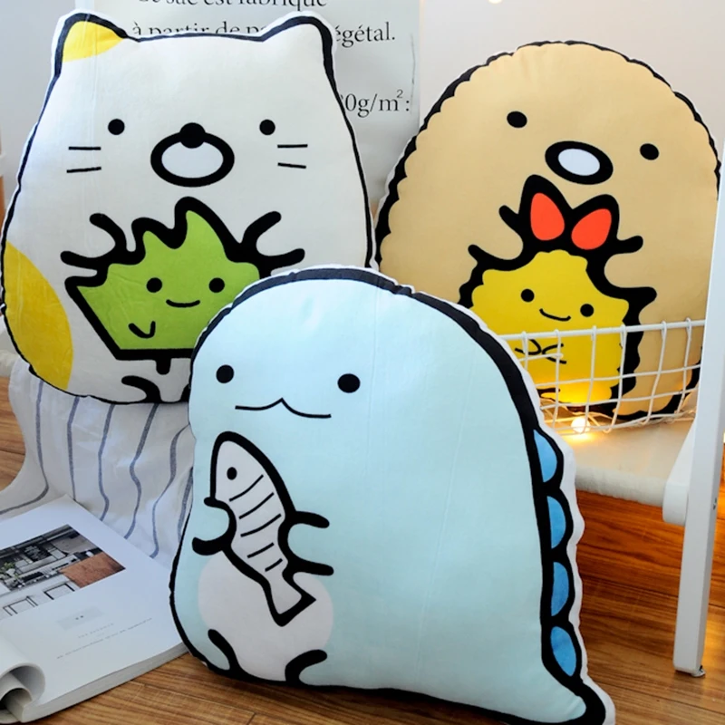 Высококачественная японская анимация Sumikko Gurashi большой размер супер мягкая