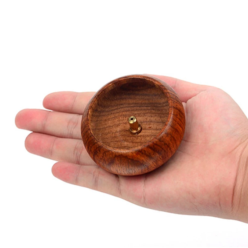 Держатель для горелки палисандровый ладан в форме чаши из розового дерева ладана