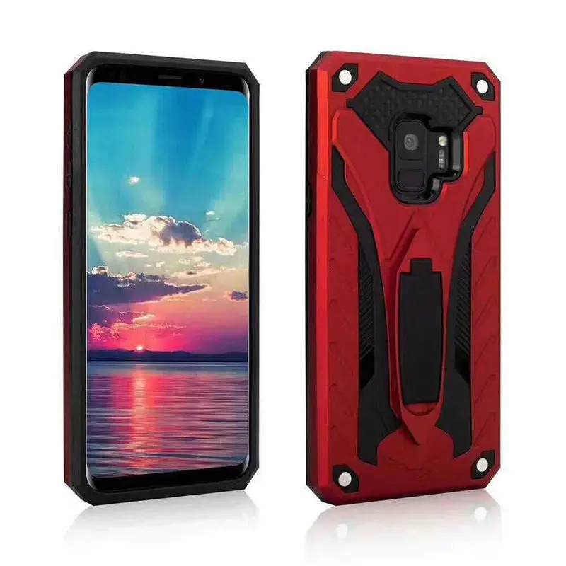 Противоударный резиновый Гибридный чехол для Samsung Galaxy S10e S9 S8 Note 10 Plus A6 A7 A8 A9 J4 J6 2018