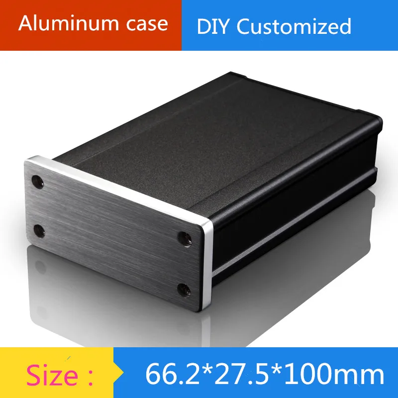 Чехол для усилителя 66 2*27 5*100 мм|diy amp|aluminum amplifier chassisamplifier chassis |