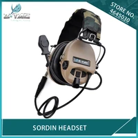 z tactical airsoft military noise cancelling peltor sordin headphone z tac hunting softair aviation headset tan