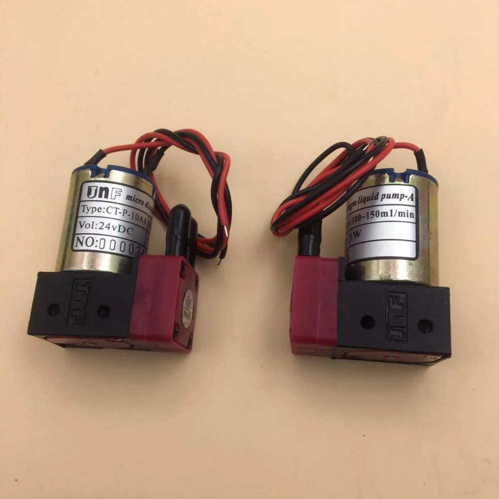 4 шт небольшой красочный насос 3 w 24 В постоянного тока для Infiniti Phaeton CrystalJet iconteck JHF allwin Флора myjet человека liyu растворитель струйный принтер
