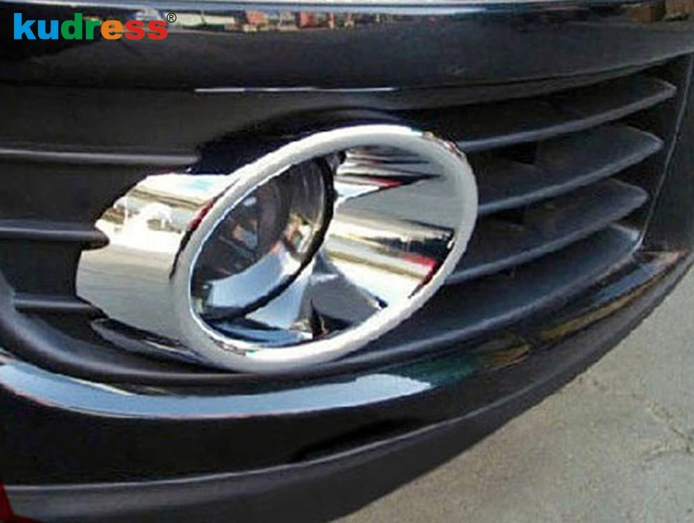 Для Volkswagen VW Jetta MK5 2005 2006 2007 2008 2009 2010 ABS Хромированная передняя противотуманная фара крышка планки автомобильные аксессуары