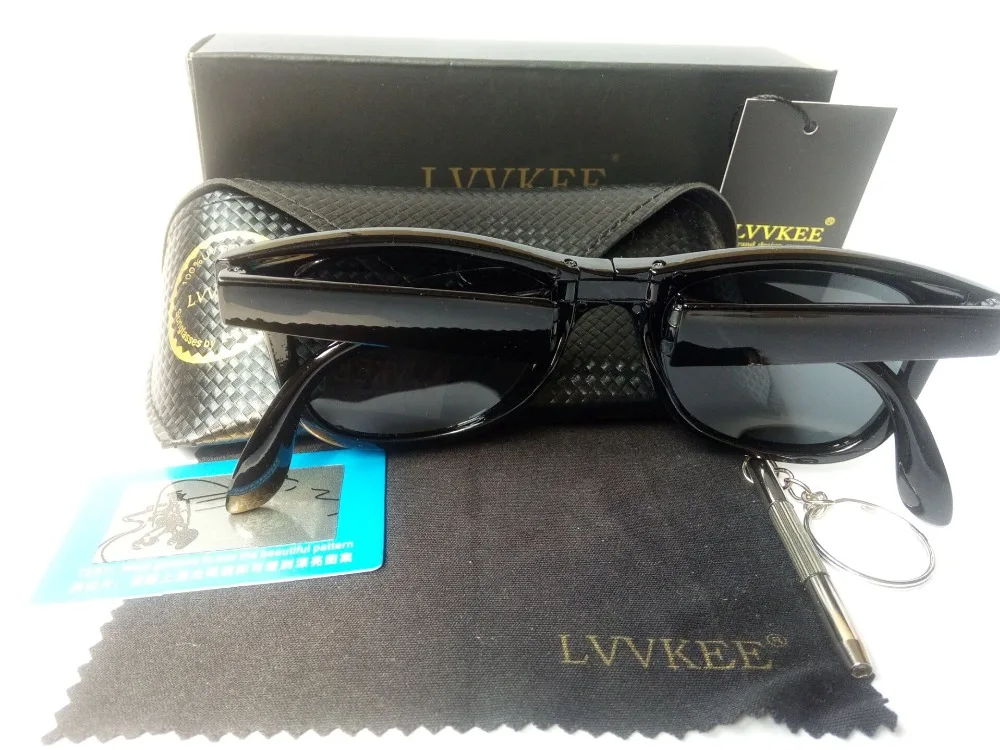 LVVKEE Classic Brand polarized folding Sunglasses Men Women driving Male Sun Glasses Outdoors sport Sunglass gafas oculos De Sol |