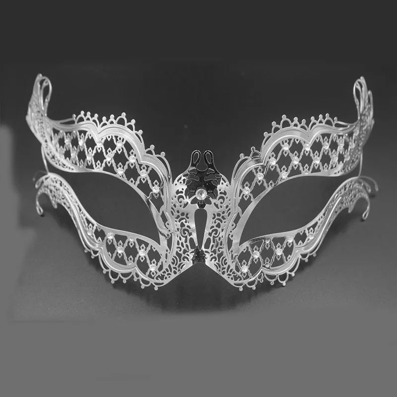 Черная лазерная резка Дневники вампира Елена стразы на Хэллоуин Венецианская