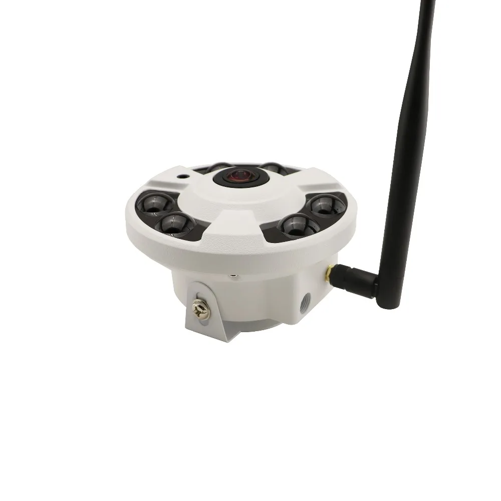 Hjt Дополнительный аудио HD 720 P IP Камера Беспроводной Wi-Fi Fisheye широкоугольный купол