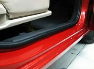 Для KIA RIO 2010 2014 K2 порог из нержавеющей стали 4 шт./компл. автомобильные аксессуары