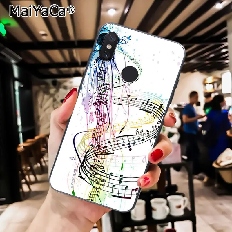 MaiYaCa музыкальные ноты Скрипка Музыкальный Чехол для телефона Xiaomi Redmi8 4X 6A S2 7A 5A Redmi 5