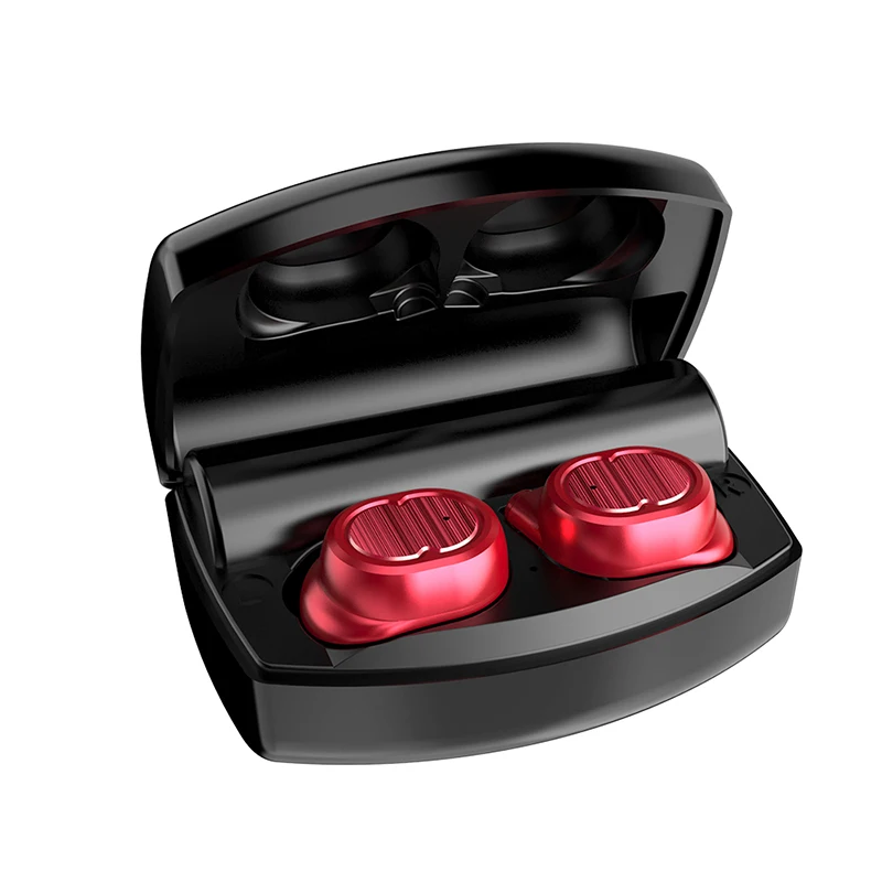 Red Arlado TWS 8 plus, беспроводные наушники с Bluetooth 5,0, водонепроницаемые спортивные наушники, шумоподавление, стерео гарнитура для телефонов, ПК - Цвет: Red
