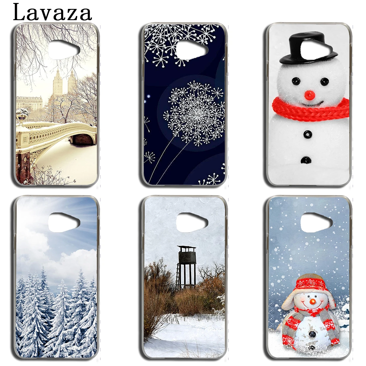 Чехол для телефона Lavaza Winter New York Центральный парк Снежный C Samsung Galaxy Note 10 9 8 A9 A8 A7 A6