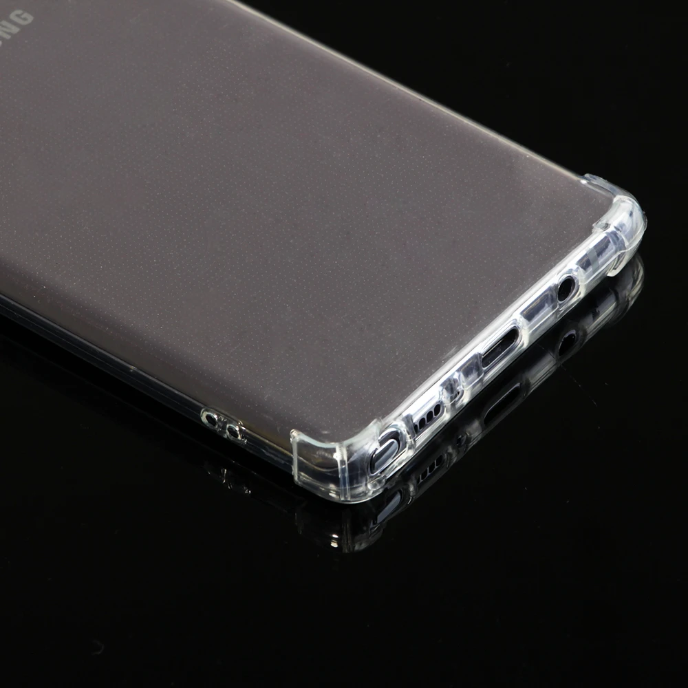 For Samsung Galaxy Note 8 Case Clear Transparent TPU Silicone Shockproof Coque Phone for Cover Accessories | Мобильные телефоны и