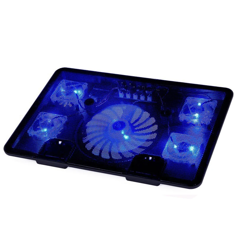 Подставка Кулер для ноутбука 14/15 6/17 Дюймов 5 вентиляторов 2 USB порта|cooling fan|fan coolingfan