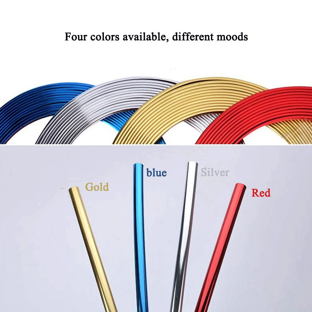 Стайлинг автомобиля защитная лента для колес декоративная отделки кузова