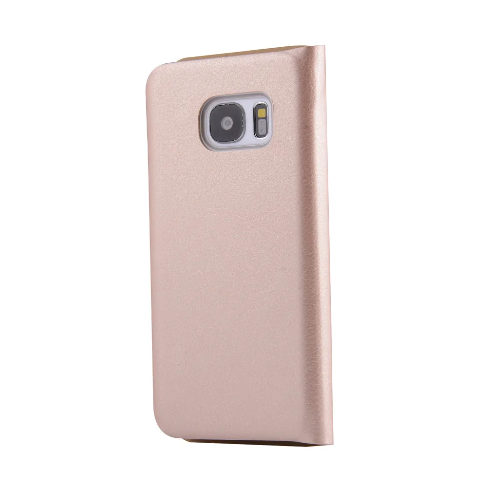 S7 Coque Cover KAWOO Официальный чехол из искусственной кожи Litchi с жестким основанием для Samsung Galaxy S7Edge Capa.