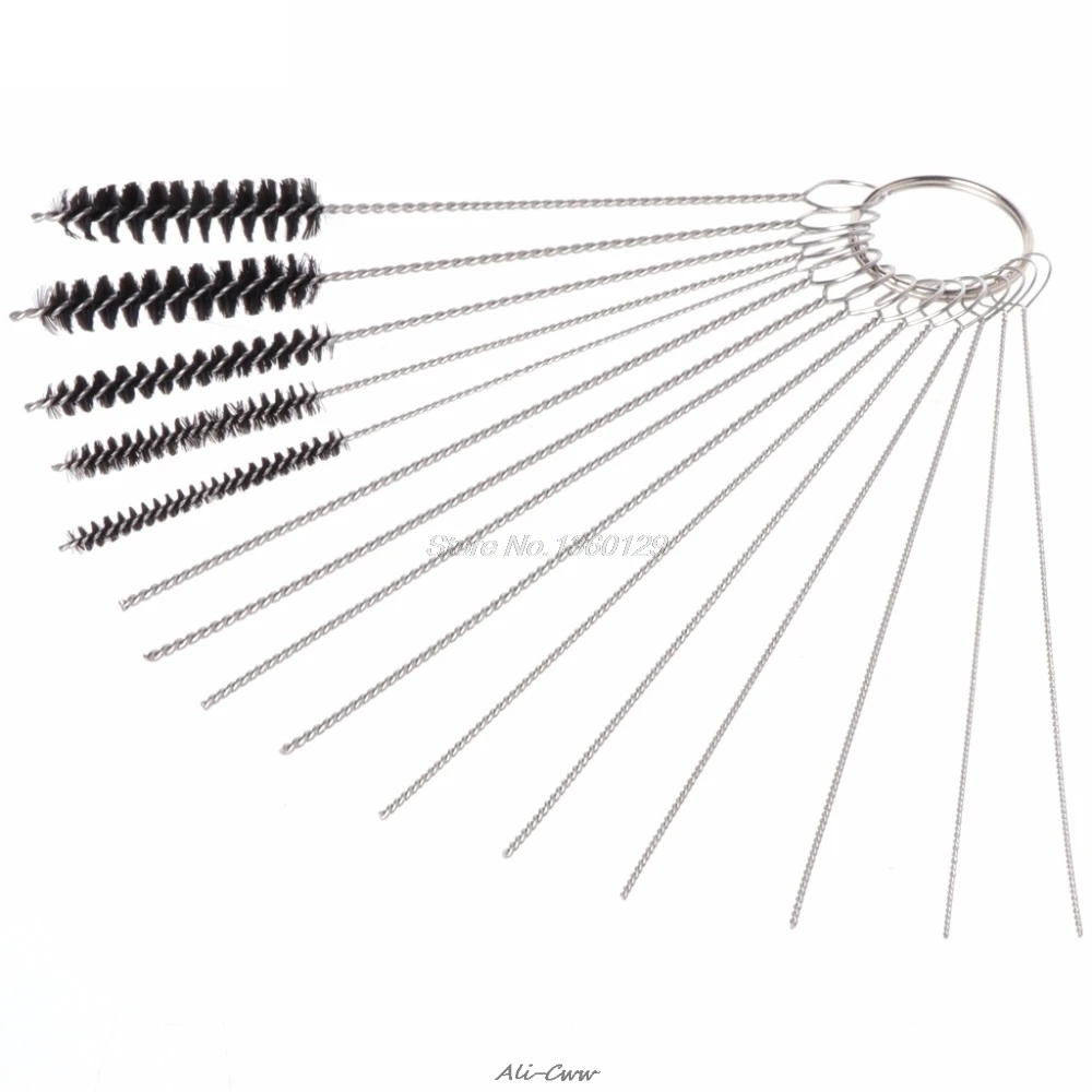 Новый карбюратор углеродная грязеотталкивающая струя 10 чистящих игл + 5 щеток