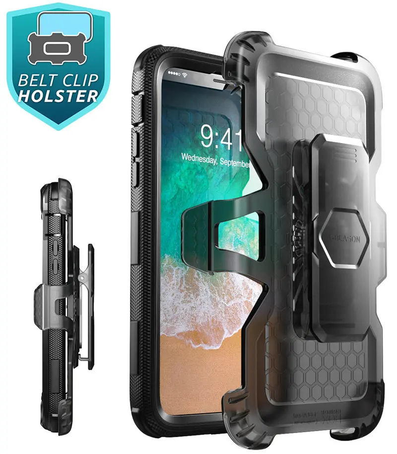Для iphone Xs Max Чехол i-Blason Armorbox полный корпус сверхмощный ударопрочный чехол со встроенной защитой экрана и подставкой