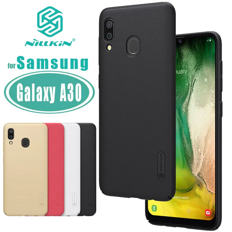 A30 чехол для Samsung Galaxy глобальная задняя крышка супер матовый защитный Nillkin