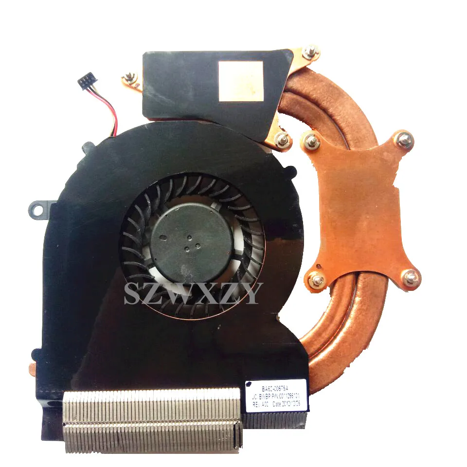 Ноутбук кулер вентилятор радиатора для Samsung NP550P5C NP550P7C BA62 00675A BA81 16653A DFS661605FQ0T FBBP DC 5V