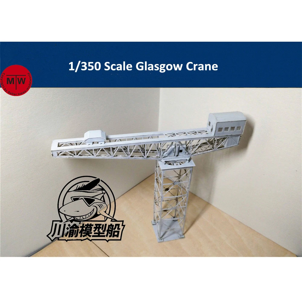 Масштаб 1/350 кран Глазго ABS модель порта гавани Диона сцены Наборы для творчества