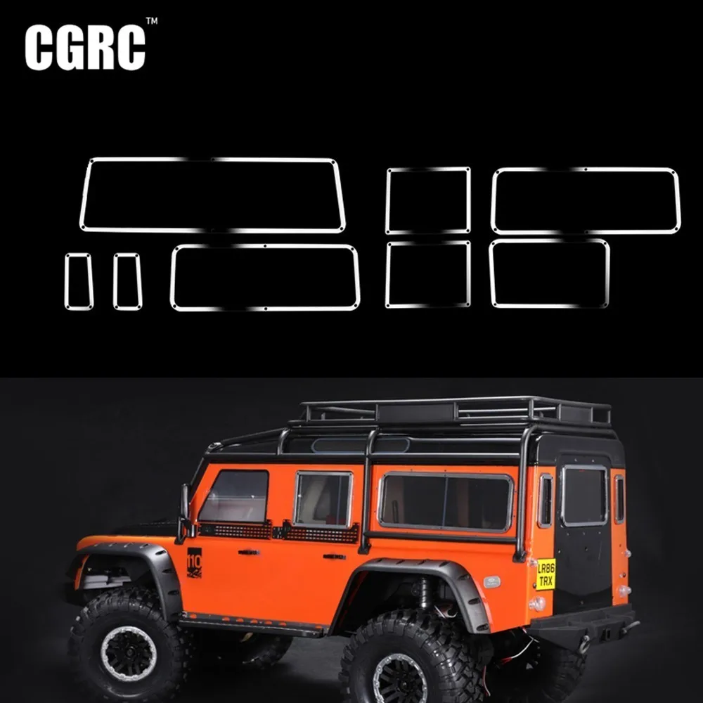 8 шт. оконные металлические рамы устойчивые к царапинам декоративные пластины