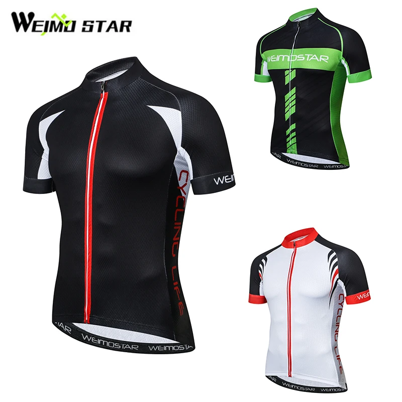 Weimostar Мужская велосипедная Джерси итальянские трикотажные манжеты одежда для