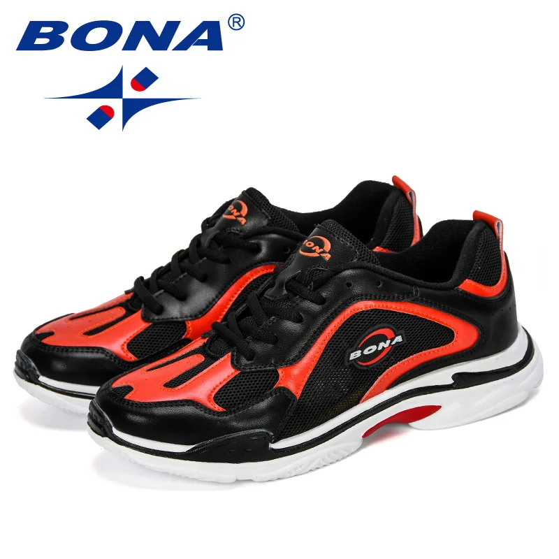 BONA/Новинка года; стильная повседневная обувь для мужчин; мокасины; Basket Homme; светильник; кроссовки; Chaussures Pour Hommes; мужские кроссовки