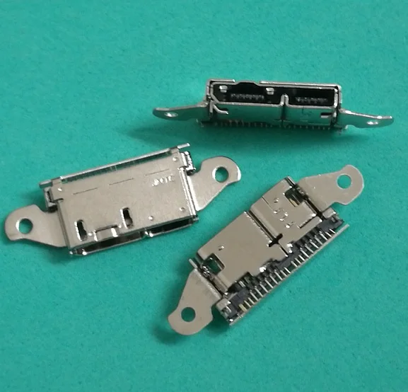 50 шт. микро мини USB док-станция гнездо разъема порта зарядки разъем 21pin для Samsung Galaxy
