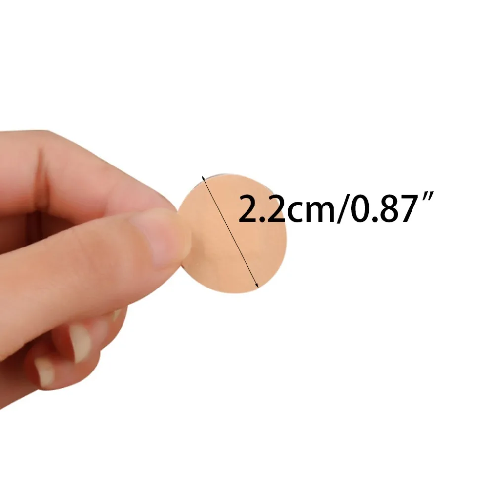

100Pcs/Bag Round Band Aid Wound Plaster Sterile Hemostasis Stickers Waterproof Healing Circle Adhesive Bandage Braces Supports