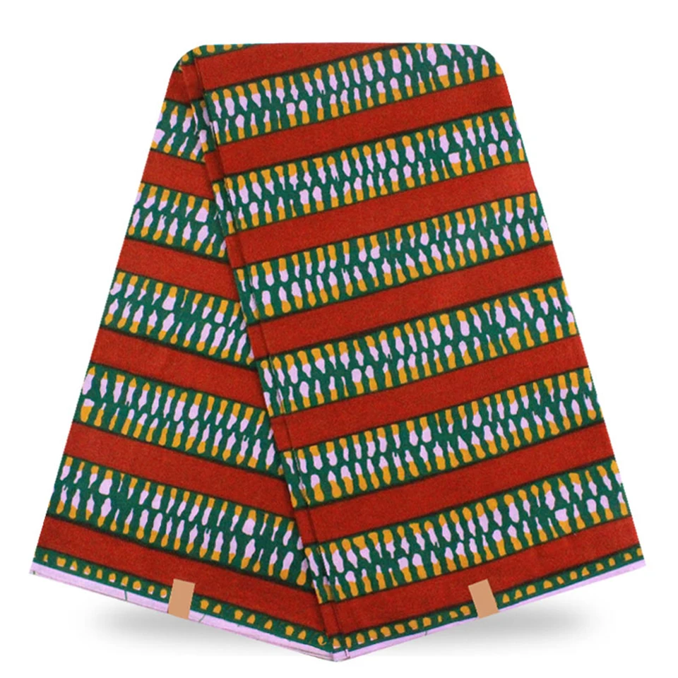 Красная африканская Канга Чанга саронг/пляжная одежда 100% хлопковая ткань для