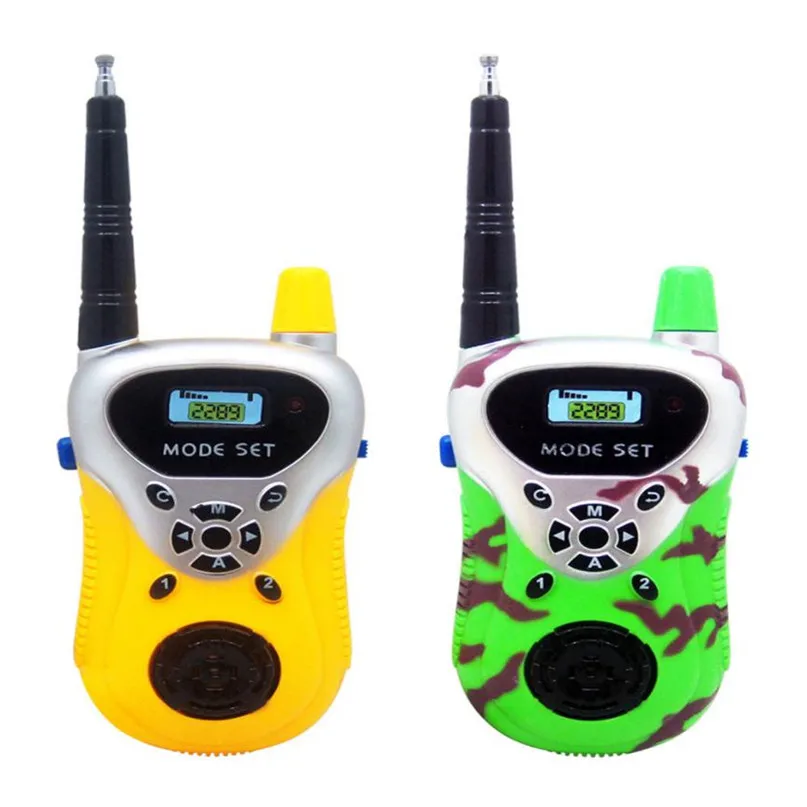 Электронные игрушки 2 шт. беспроводная рация детские забавные Портативное