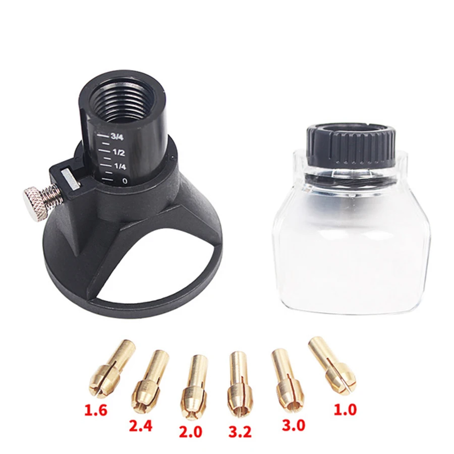 Dremel специальный локатор для дрели, A550 щит роторный инструмент крепления Аксессуары Dremel латунь цанговый патрон Dremel вращающиеся инструменты